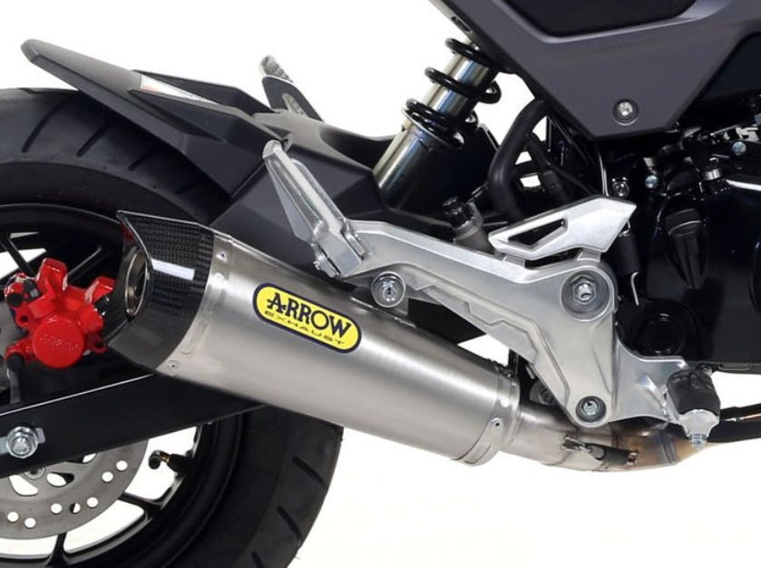 ARROW 52005MI+52507XK Honda MSX125 (2016+) Titanium Full Exhaust System "Competition Evo X-Kone" (racing) – Accessories in the 2WheelsHero Motorcycle Aftermarket Accessories and Parts Online Shop