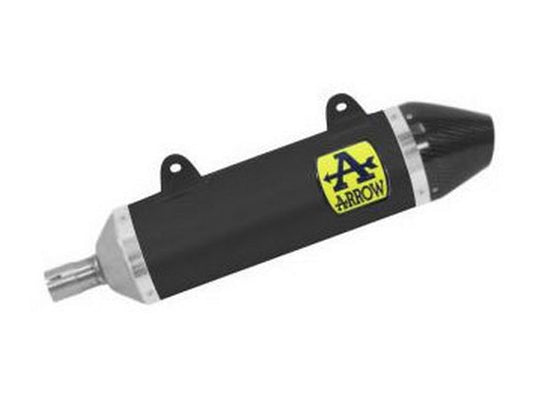 ARROW 52509AKN Malaguti XTM125/XSM125 (2019+) Dark Aluminum Slip-on Exhaust "Thunder" – Accessories in the 2WheelsHero Motorcycle Aftermarket Accessories and Parts Online Shop