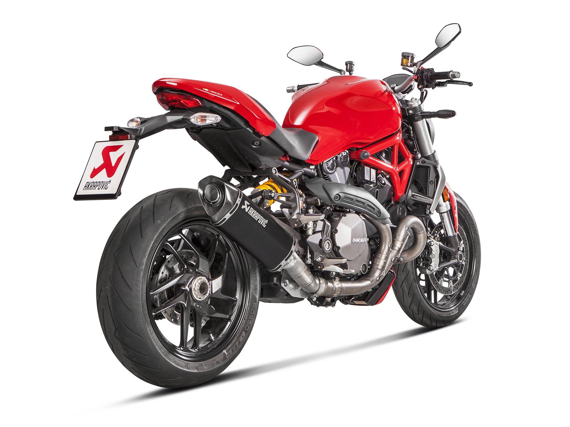 AKRAPOVIC S-D12SO8-RTBL Ducati Monster 1200 / 821 Titanium Slip-on Exhaust – Accessories in the 2WheelsHero Motorcycle Aftermarket Accessories and Parts Online Shop