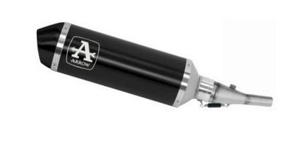 ARROW 53546ANN Honda ADV 350 (2022+) Black Aluminum Slip-on Exhaust "Urban" – Accessories in the 2WheelsHero Motorcycle Aftermarket Accessories and Parts Online Shop