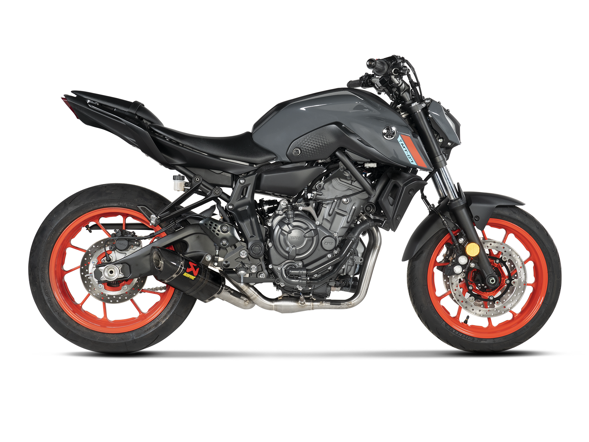 AKRAPOVIC S-Y7R2-AFC Yamaha MT-07 / Tracer 700 / XSR700 Exhaust System "Racing Line" (carbon) – Accessories in the 2WheelsHero Motorcycle Aftermarket Accessories and Parts Online Shop