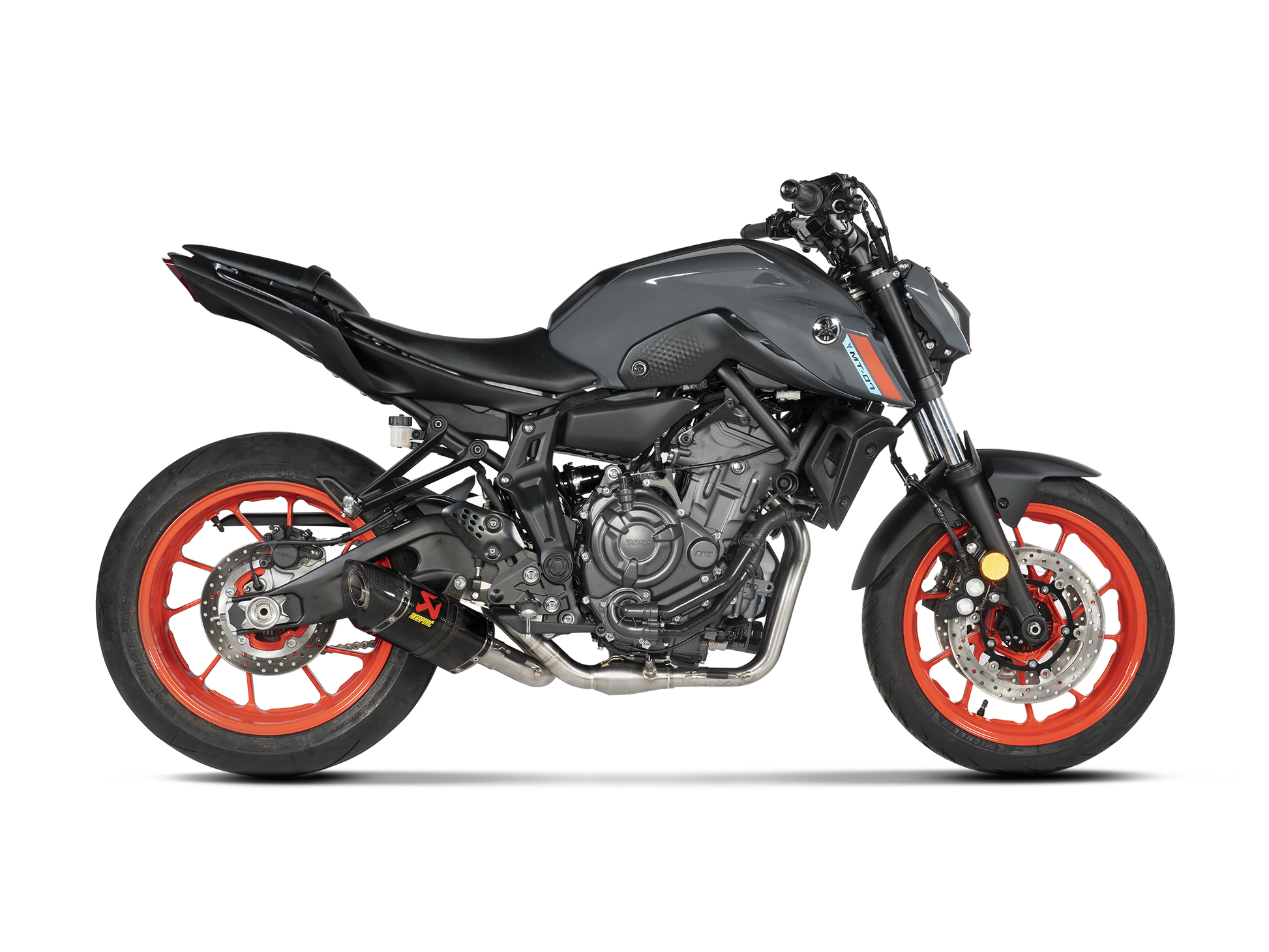 AKRAPOVIC S-Y7R2-AFC Yamaha MT-07 / FZ-07 (2024+) Exhaust System "Racing Line" (carbon) – Accessories in the 2WheelsHero Motorcycle Aftermarket Accessories and Parts Online Shop