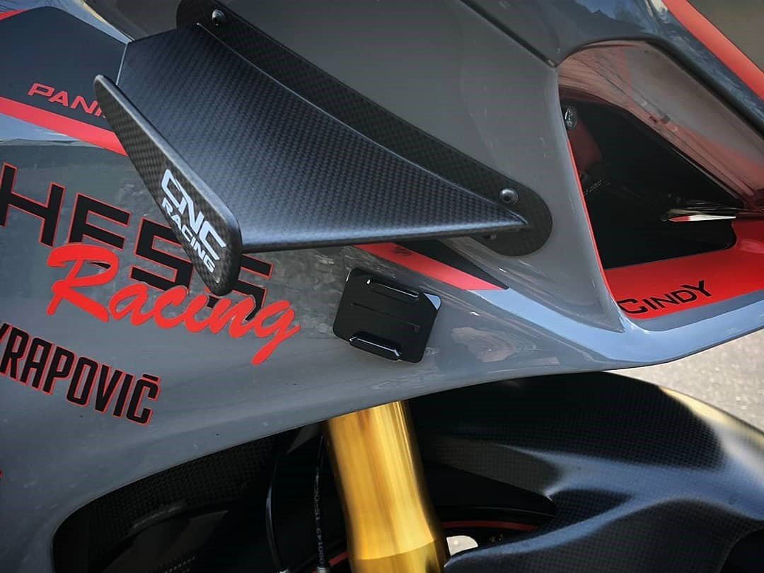 ZW002 - CNC RACING Ducati Panigale V4 (18/20) MotoGP Carbon Aerodynamic Winglets – Accessories in the Motodeal Motorcycle Aftermarket Accessories and Parts Online Shop