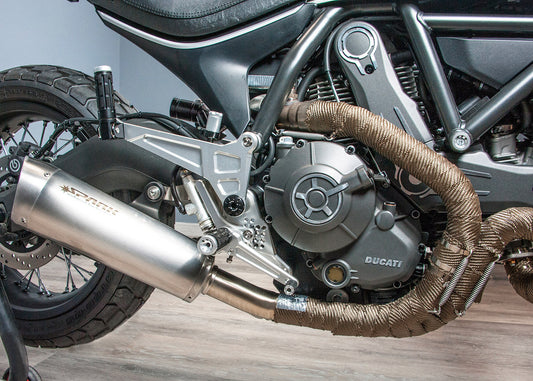 SPARK GDU2102 Ducati Scrambler 800 (15/18) Slip-on Exhaust "Evo V"