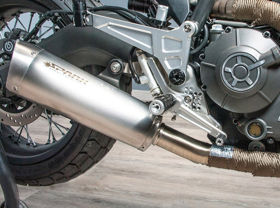 SPARK GDU2102 Ducati Scrambler 800 (15/18) Slip-on Exhaust "Evo V"