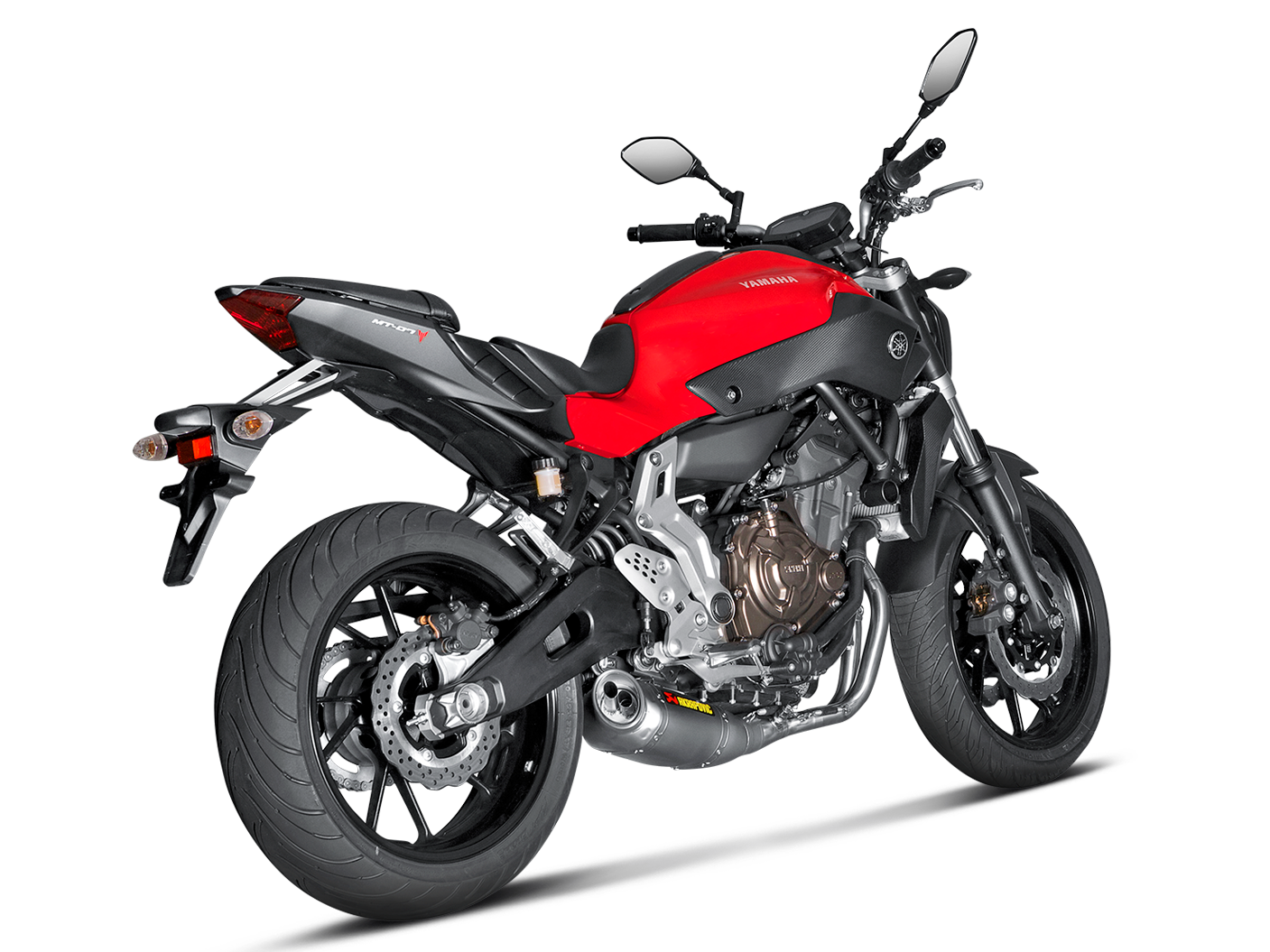 AKRAPOVIC S-Y7R1-HAFT Yamaha MT-07 / FZ-07 (2016+) Exhaust System "Racing Line" (titanium) – Accessories in the 2WheelsHero Motorcycle Aftermarket Accessories and Parts Online Shop