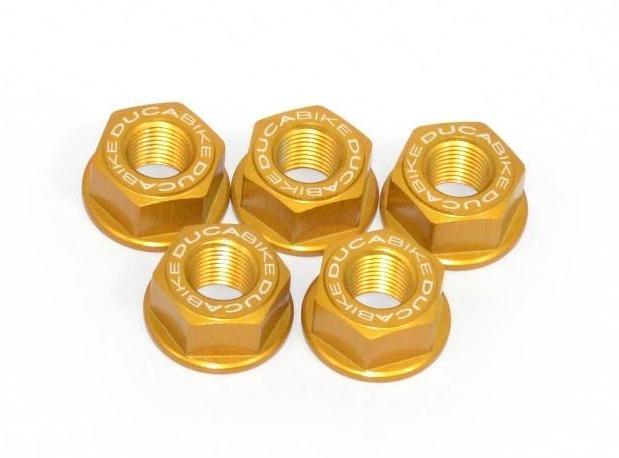 5DSB03 - DUCABIKE Ducati Rear Sprocket Carrier Nuts set – Accessories in the Motodeal Motorcycle Aftermarket Accessories and Parts Online Shop