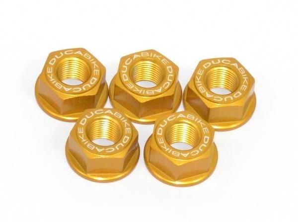 5DSB01 - DUCABIKE Ducati Rear Sprocket Carrier Nuts (M10x1.0) – Accessories in the Motodeal Motorcycle Aftermarket Accessories and Parts Online Shop