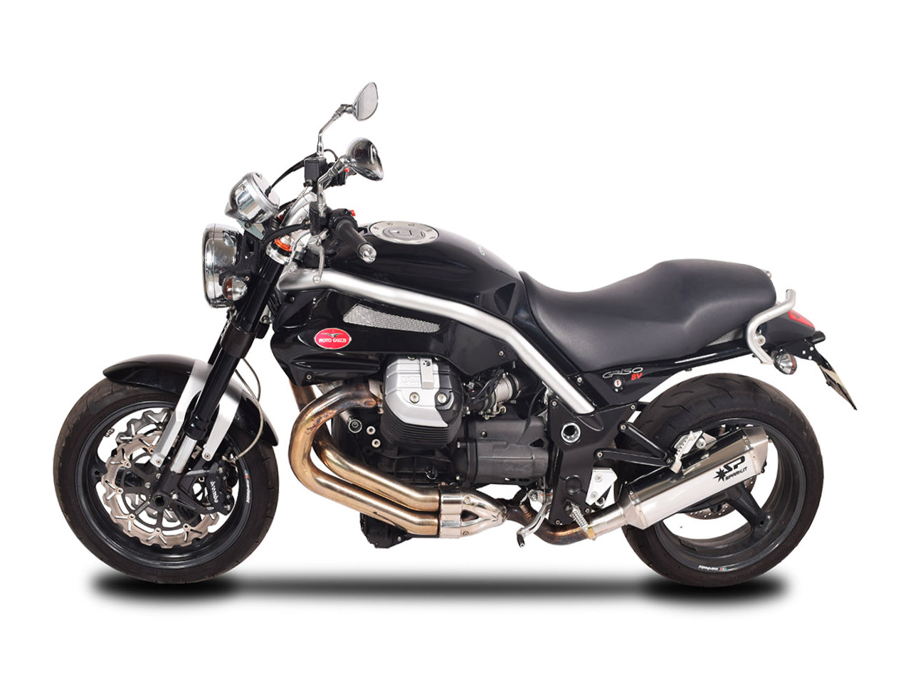 SPARK GGU0101 Moto Guzzi Griso 8V (07/12) Slip-on Exhaust "Force"