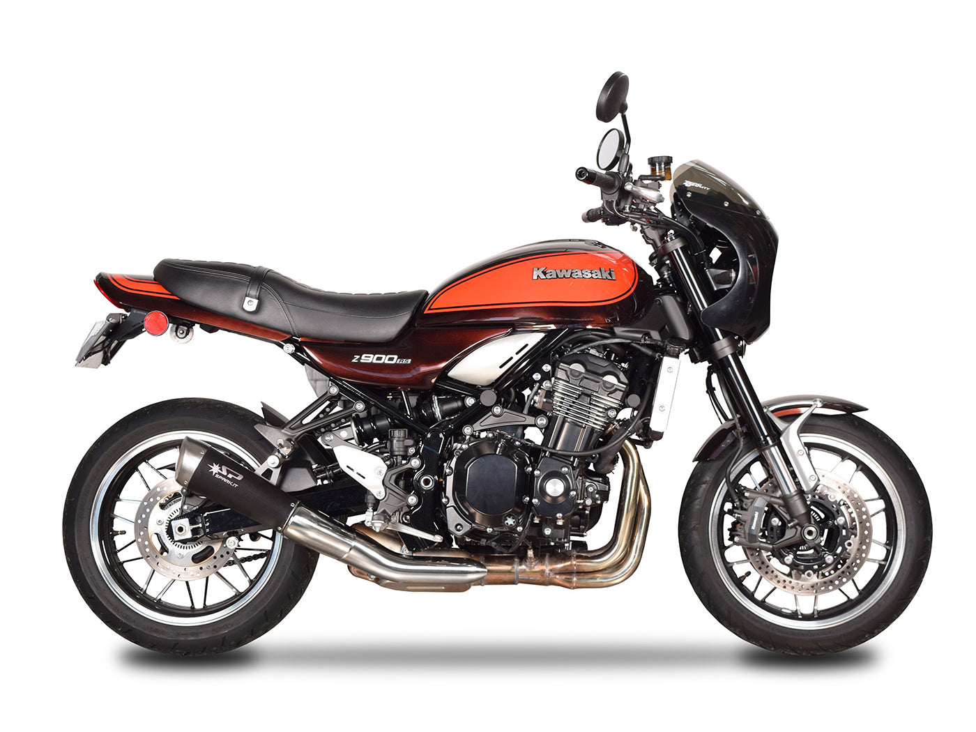 SPARK GKA1101 Kawasaki Z900RS (17/20) Slip-on Exhaust "Evo 5" (approved)