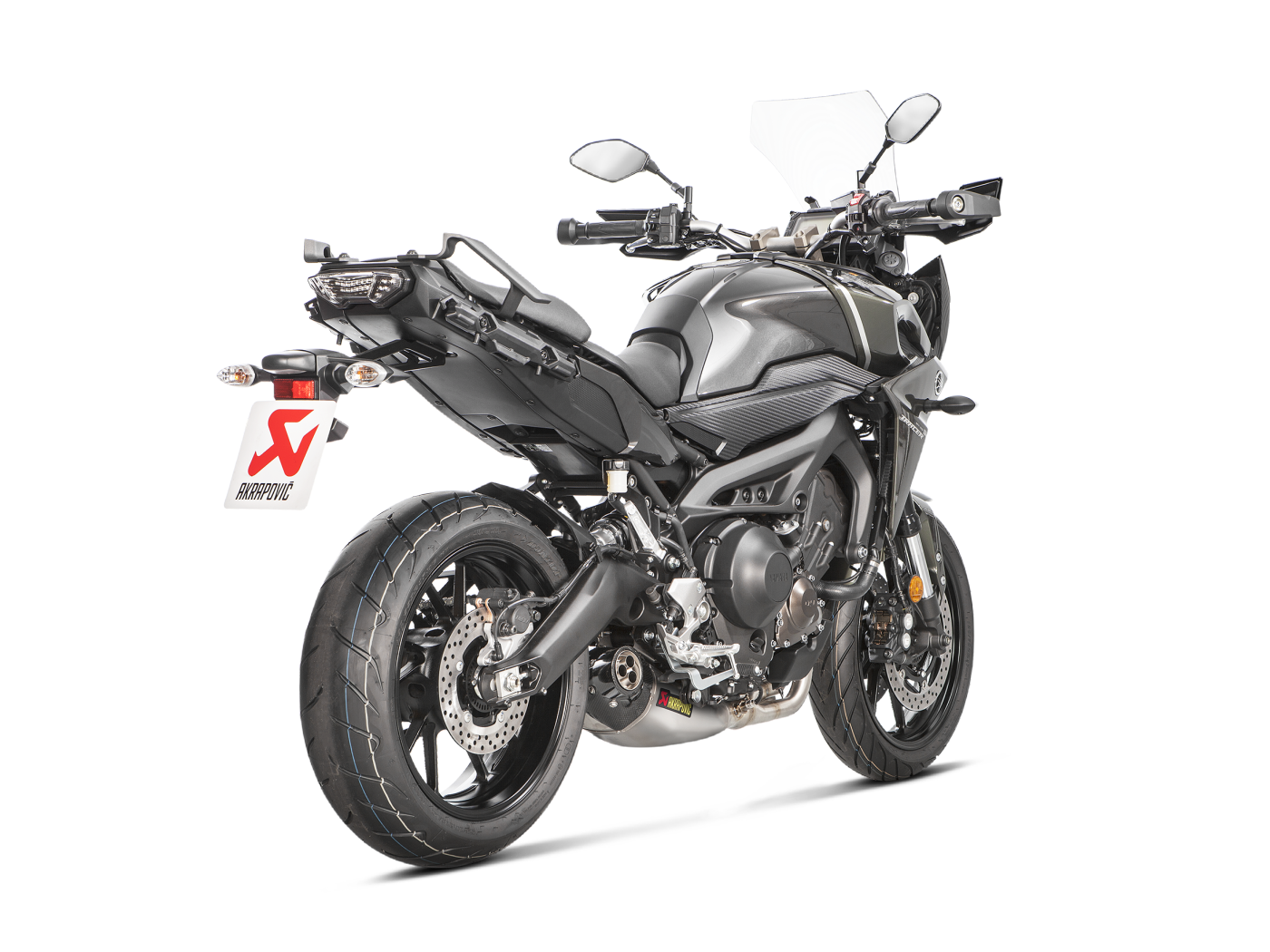 AKRAPOVIC S-Y9R8-HEGEHT Yamaha Tracer 900 / 900 GT / FJ-09 (2020+) Exhaust System "Racing Line" (titanium) – Accessories in the 2WheelsHero Motorcycle Aftermarket Accessories and Parts Online Shop