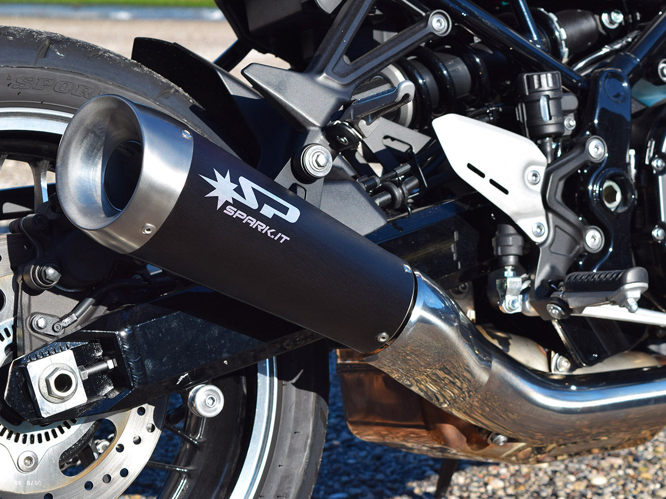 SPARK GKA1101 Kawasaki Z900RS (17/20) Slip-on Exhaust "Evo 5" (approved)