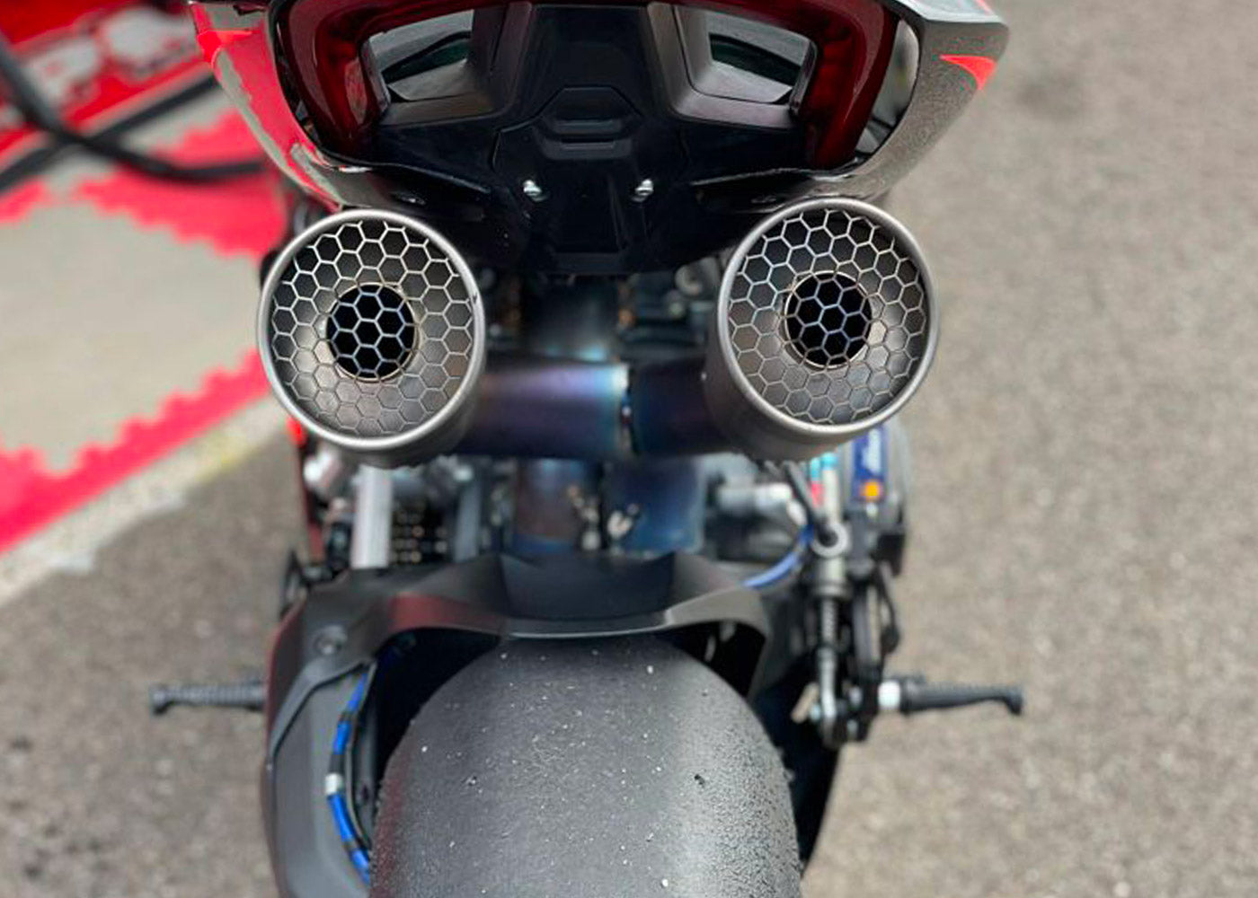 SPARK GDU8832 Ducati Panigale V2 / Streetfighter V2 Full Titanium Exhaust System "GRID-O" (racing)