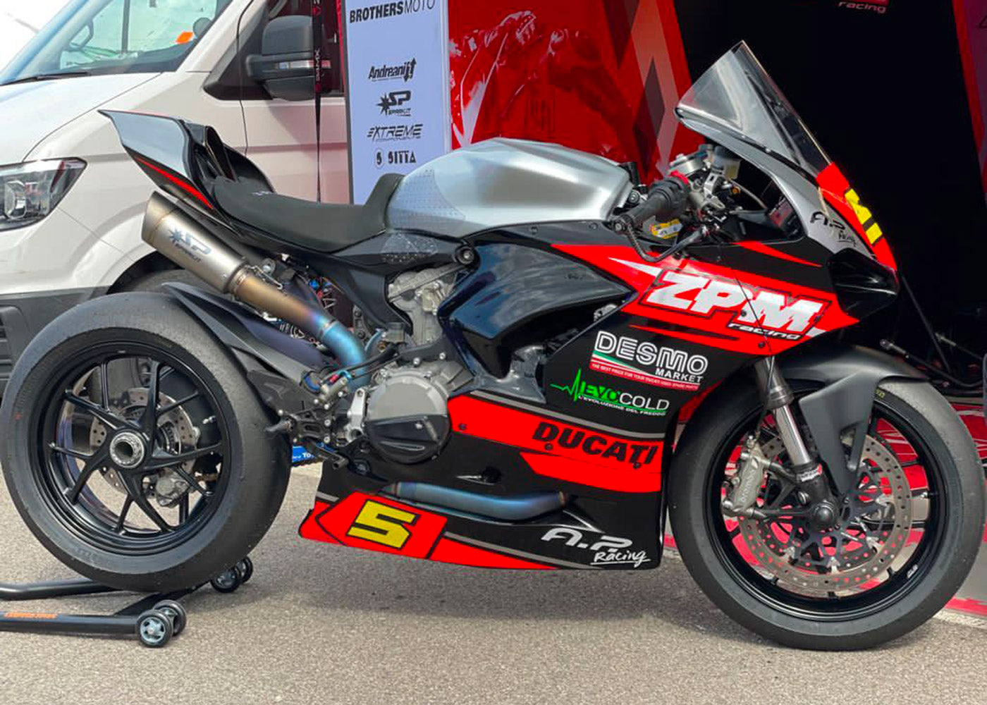 SPARK GDU8832 Ducati Panigale V2 / Streetfighter V2 Full Titanium Exhaust System "GRID-O" (racing)