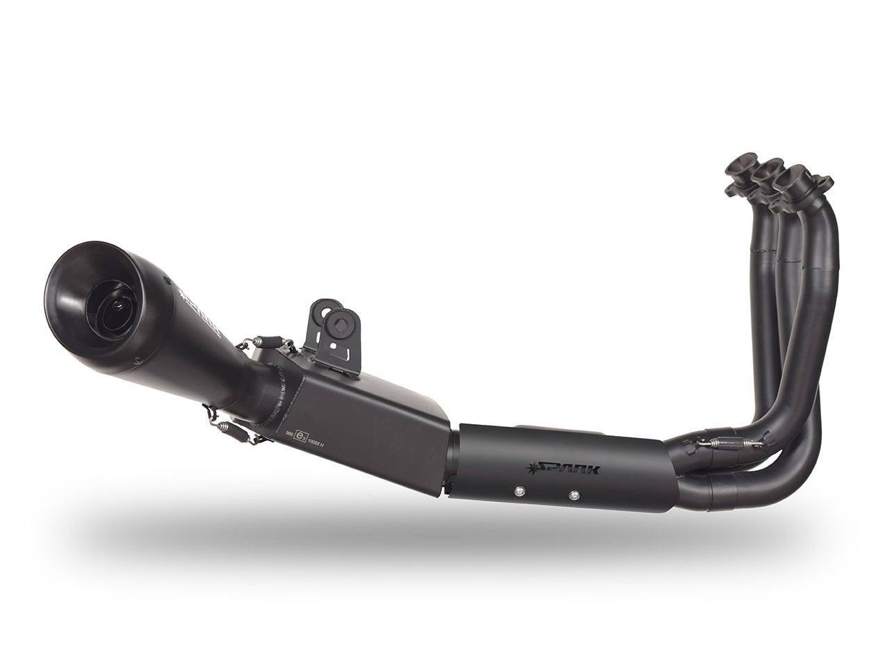 SPARK GTR8819 Triumph Tiger Sport 660 / Trident 660 (2021+) Black Series Full Exhaust System "60'S"