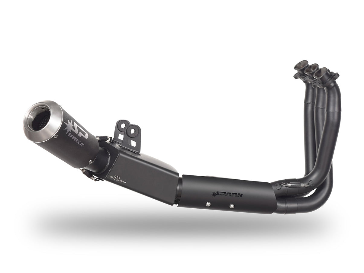 SPARK GTR8818 Triumph Trident 660 / Tiger Sport 660 (2021+) Black Series Full Exhaust System "Moto GP" (EU Homologated)