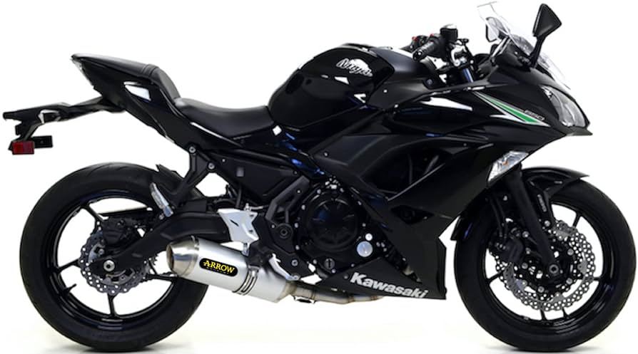 ARROW 71659KZ+71854AO Kawasaki Ninja 650 (2017+) Aluminum Full Exhaust System "Competition Evo Race-Tech" – Accessories in the 2WheelsHero Motorcycle Aftermarket Accessories and Parts Online Shop