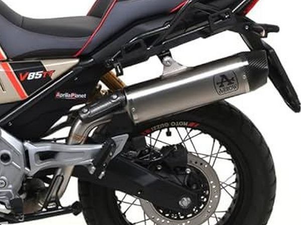 ARROW 72632AK Moto Guzzi V85TT (2019+) Aluminum Slip-on Exhaust "Indy Race" – Accessories in the 2WheelsHero Motorcycle Aftermarket Accessories and Parts Online Shop