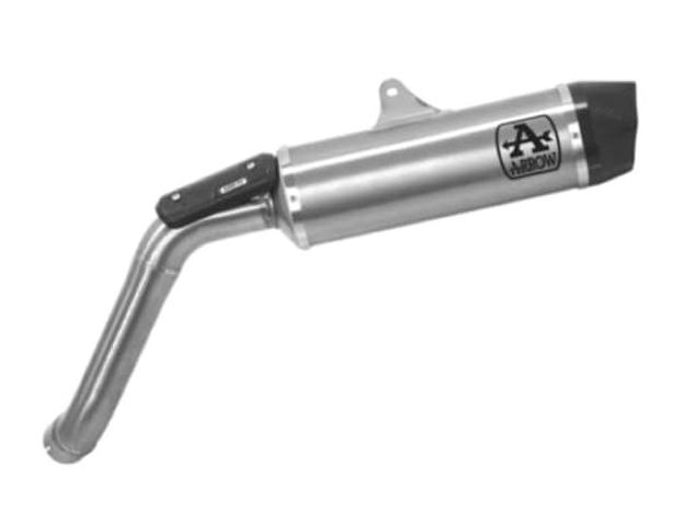 ARROW 72632AK Moto Guzzi V85TT (2019+) Aluminum Slip-on Exhaust "Indy Race" – Accessories in the 2WheelsHero Motorcycle Aftermarket Accessories and Parts Online Shop