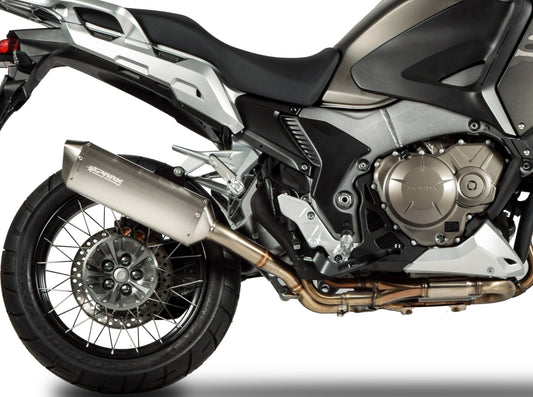 SPARK GHO1401 Honda VFR1200X Crosstourer (12/20) Slip-on Exhaust "Force" (approved)