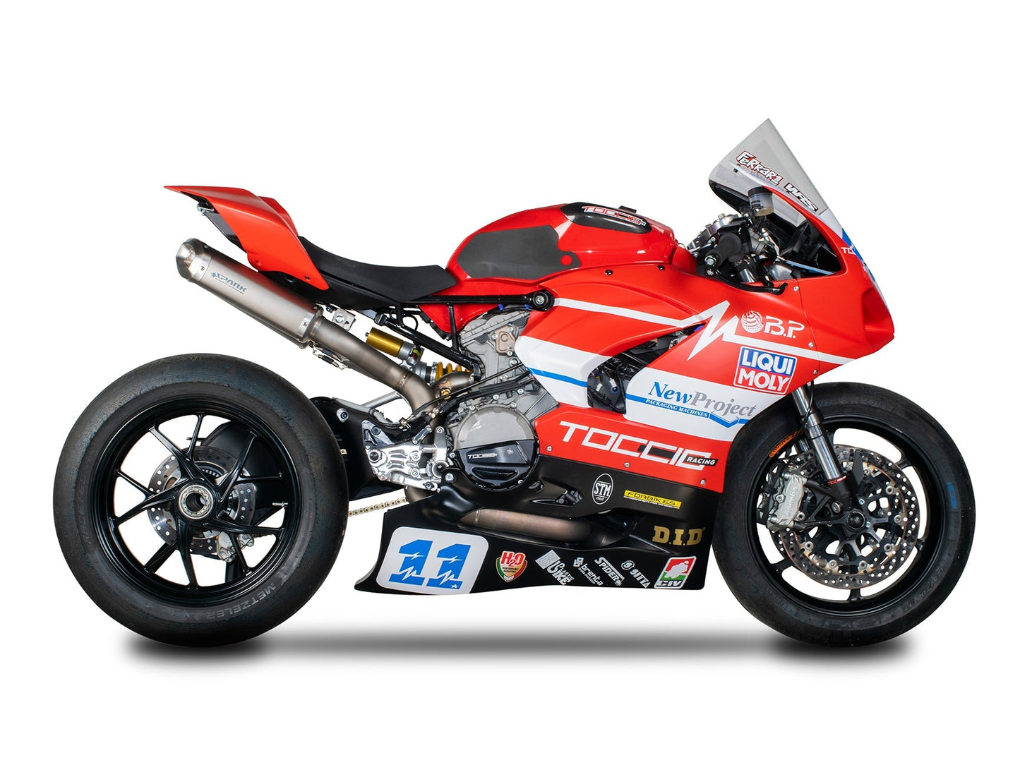 SPARK GDU8836 Ducati Panigale 959 / V2 (2016+) Full Titanium Exhaust System "SSP600 REPLICA" (racing)