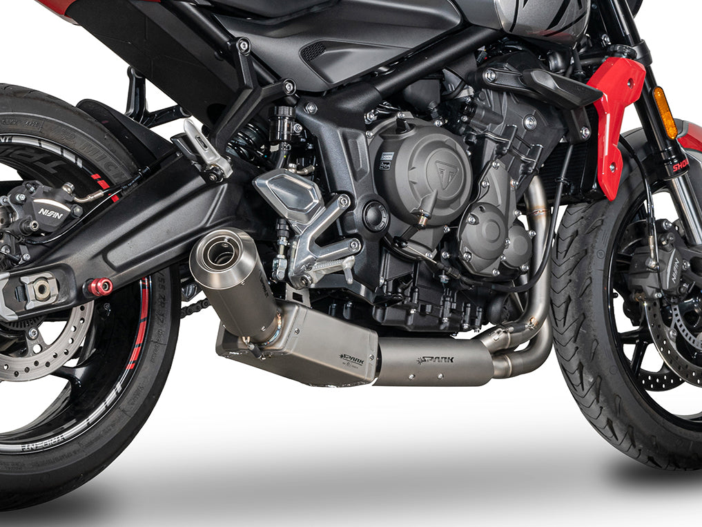 SPARK GTR8818 Triumph Trident 660 / Tiger Sport 660 (2021+) Titanium Full Exhaust System "Moto GP" (EU Homologated)