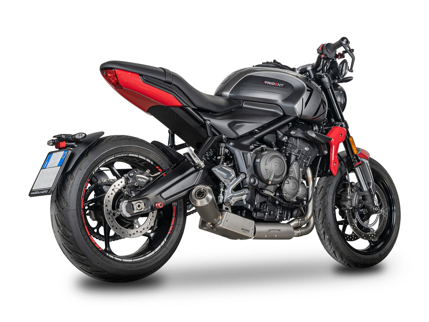 SPARK GTR8818 Triumph Trident 660 / Tiger Sport 660 (2021+) Titanium Full Exhaust System "Moto GP" (EU Homologated)