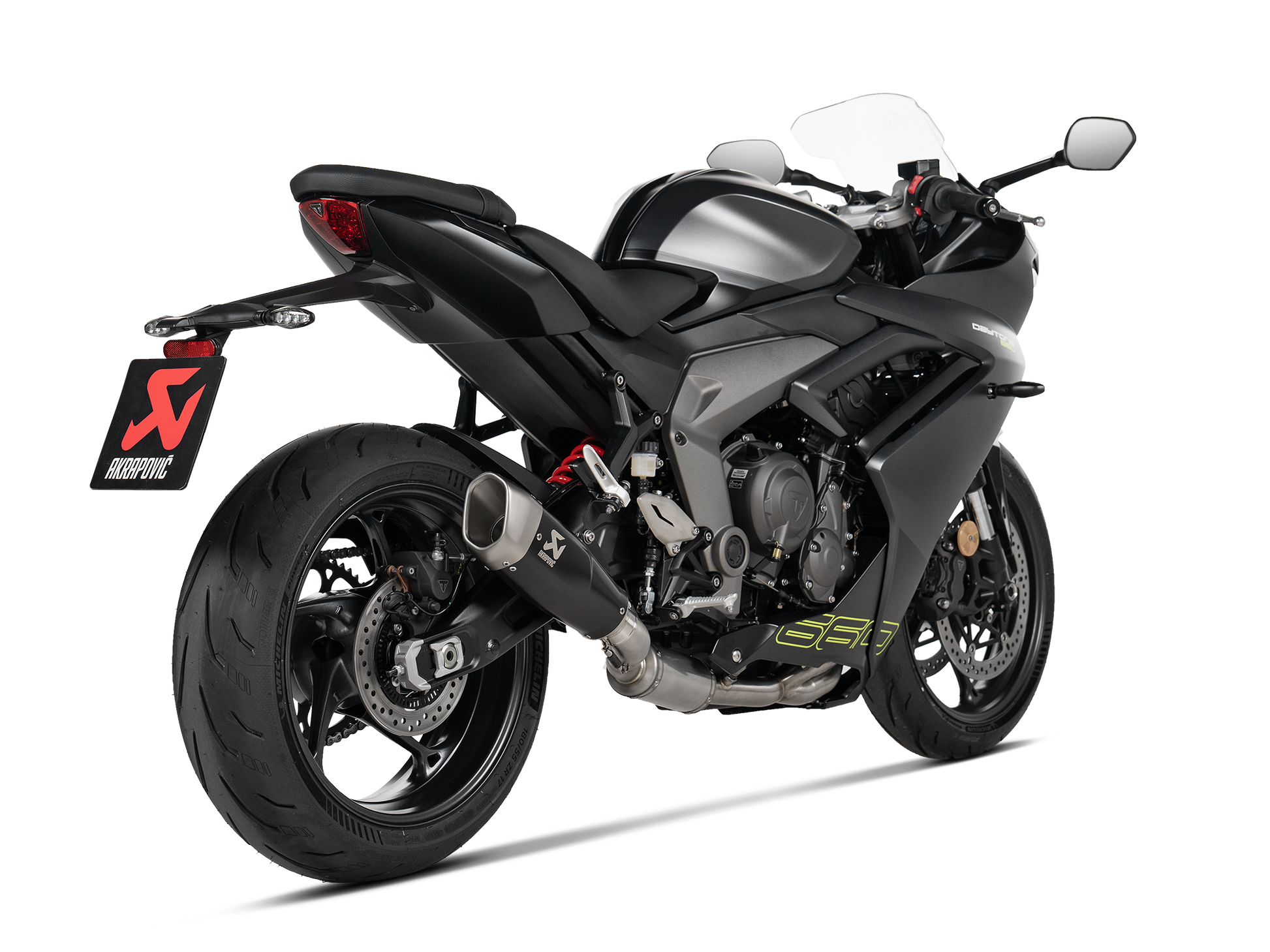 AKRAPOVIC S-T6R2-CQTBL Triumph 660 Daytona / Tiger Sport / Trident Full Exhaust System "Racing Line" (titanium) – Accessories in the 2WheelsHero Motorcycle Aftermarket Accessories and Parts Online Shop