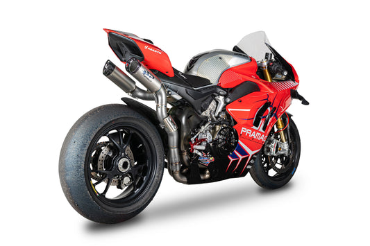 SPARK GDU8847 Ducati Panigale V4 / Streetfighter Titanium 3/4 Exhaust System "DYNO" (racing)