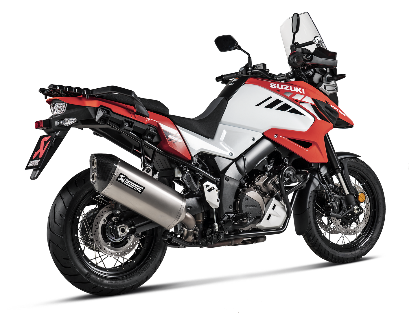 AKRAPOVIC S-S10SO18-HAFT Suzuki V-Strom 1000 / 1050 (2019+) Slip-on Exhaust (titanium) – Accessories in the 2WheelsHero Motorcycle Aftermarket Accessories and Parts Online Shop