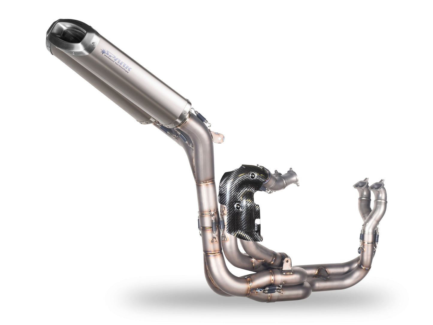 SPARK GDU8844 Ducati Panigale V4 (2018+) Full Titanium Exhaust System "RECTANGULAR" (racing)