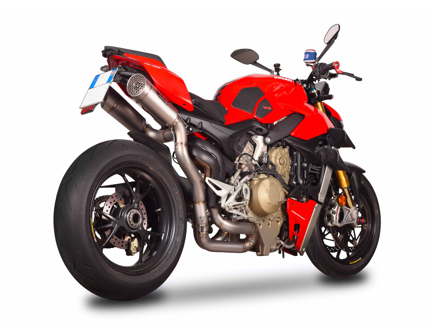 SPARK GDU8839 / GDU8842 Ducati Panigale V4 / Streetfighter 3/4 Exhaust System "GRID-O" (racing)