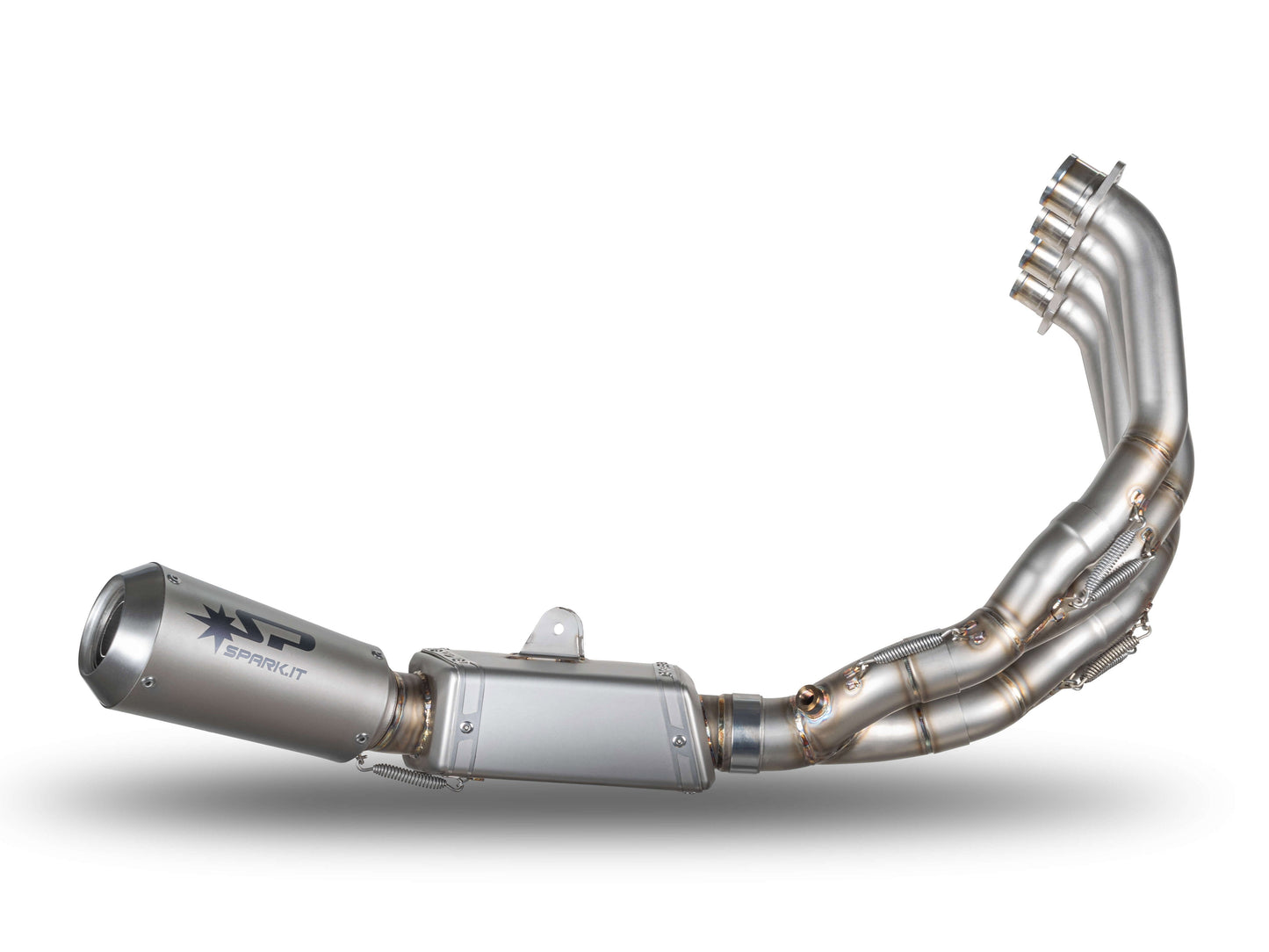 SPARK GHO8842 Honda CB650R / CBR650R (2019+) Titanium Full Exhaust System "Moto GP" (EU Homologated; low mount)