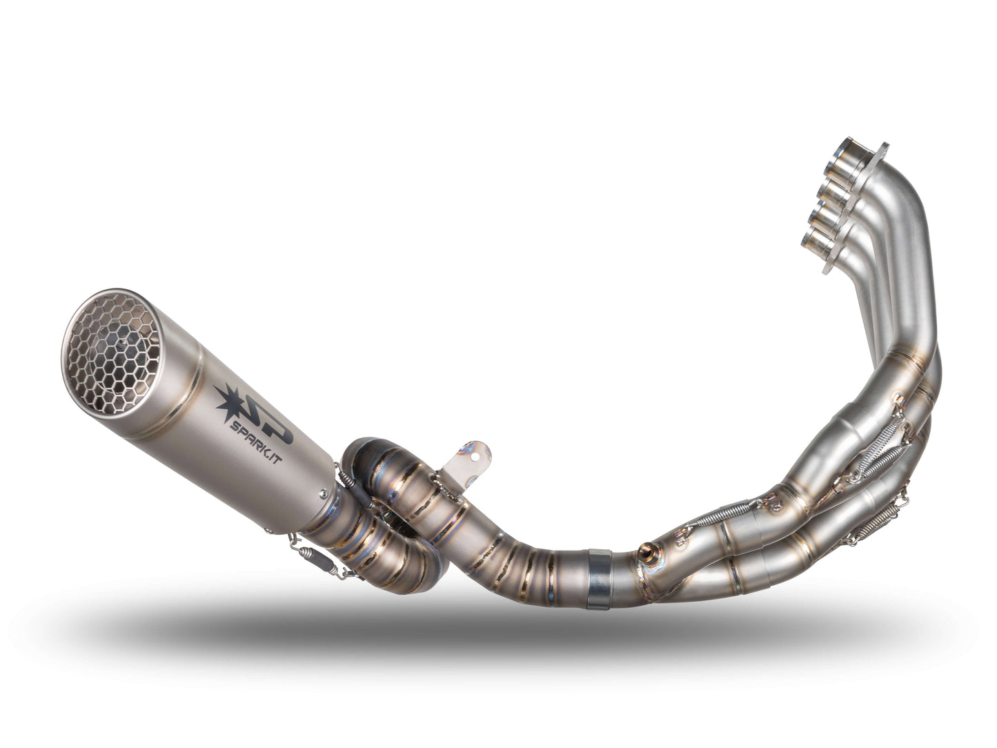 SPARK GHO8841 Honda CB650R / CBR650R (2019+) Titanium Full Exhaust System "Grid-O" (racing)