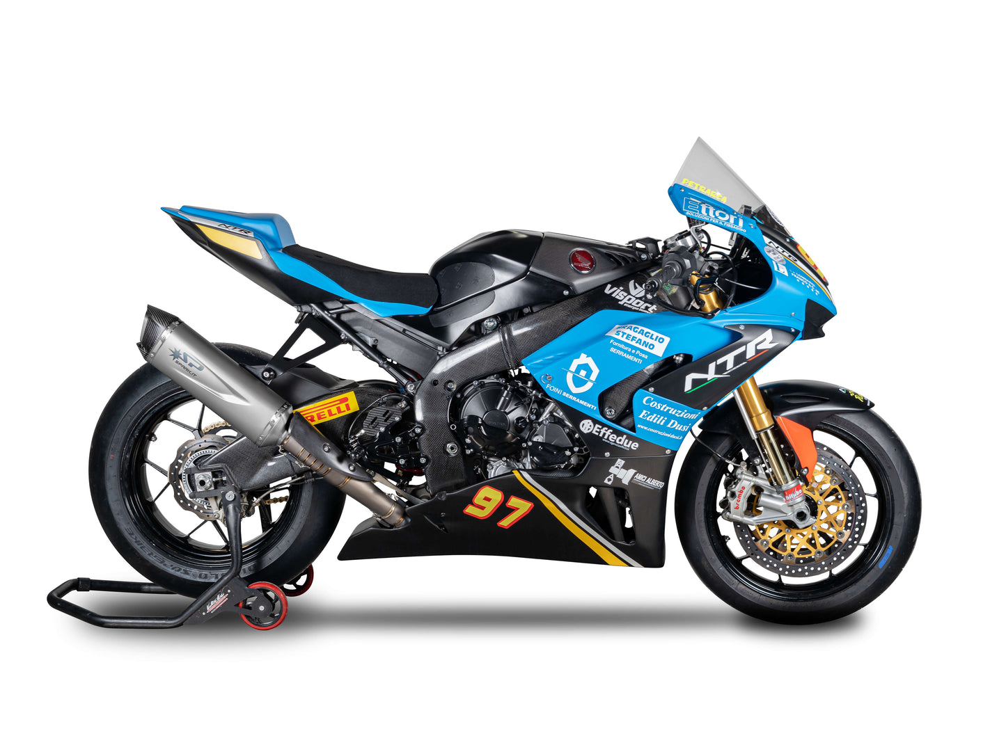 SPARK GHO8835 Honda CBR1000RR-R (2020+) Stainless Steel Full Exhaust System "Force EVO" (racing)