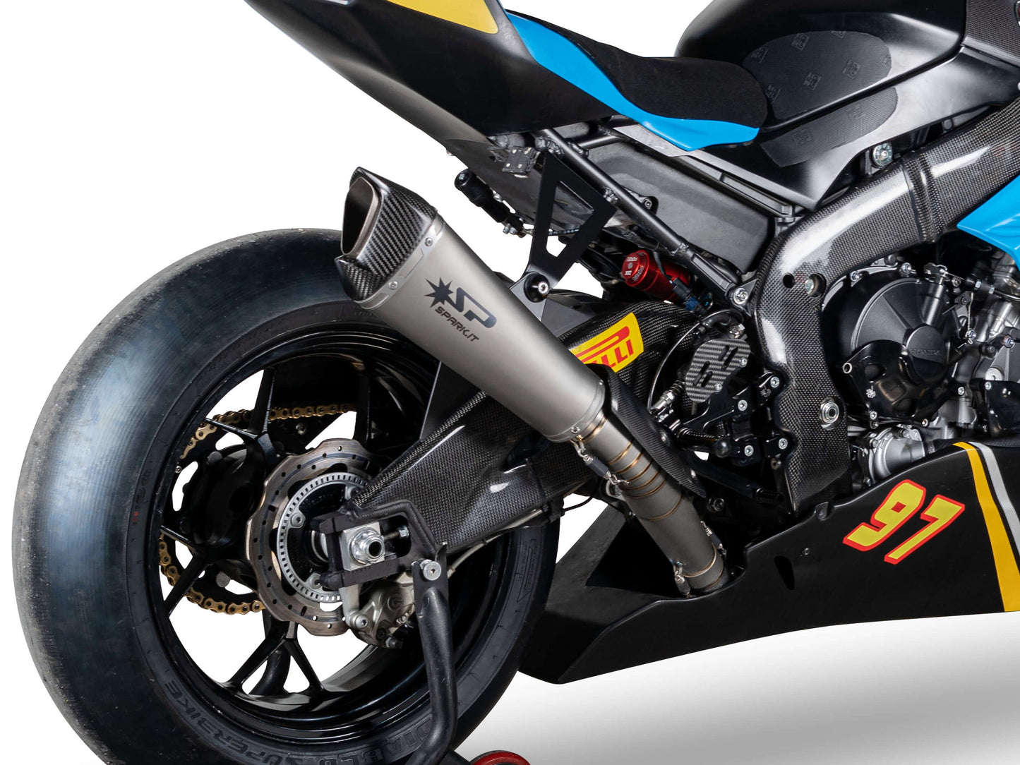 SPARK GHO8834 Honda CBR1000RR-R (2020+) Titanium Full Exhaust System "Konix EVO" (racing)