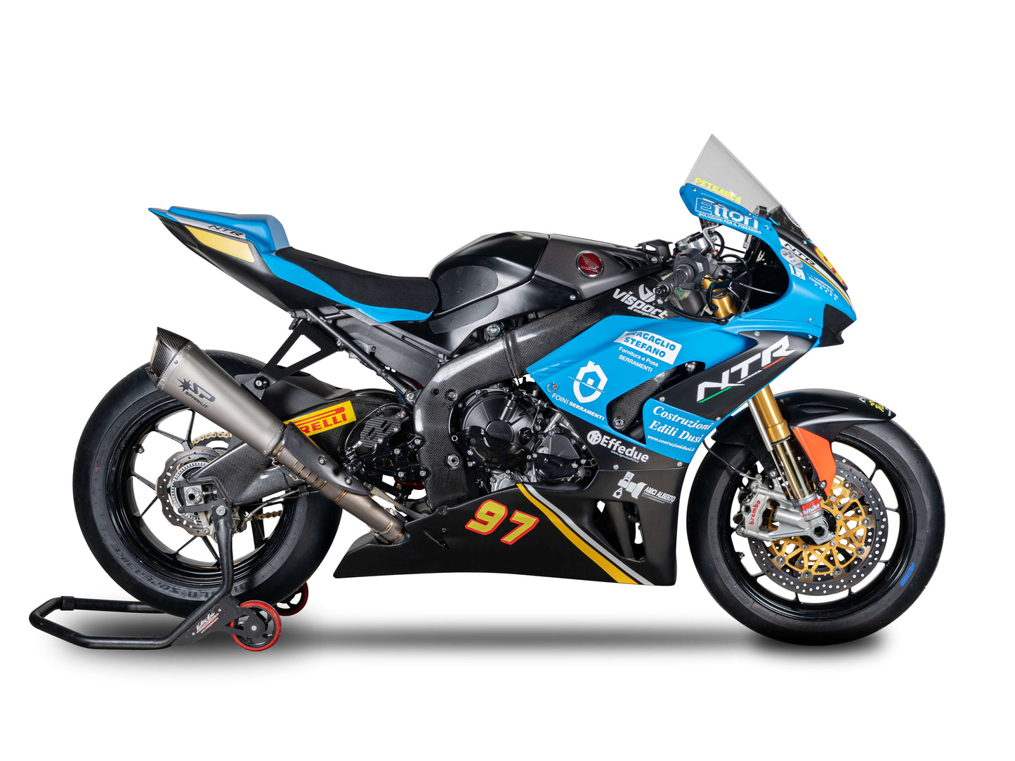 SPARK GHO8834 Honda CBR1000RR-R (2020+) Titanium Full Exhaust System "Konix EVO" (racing)