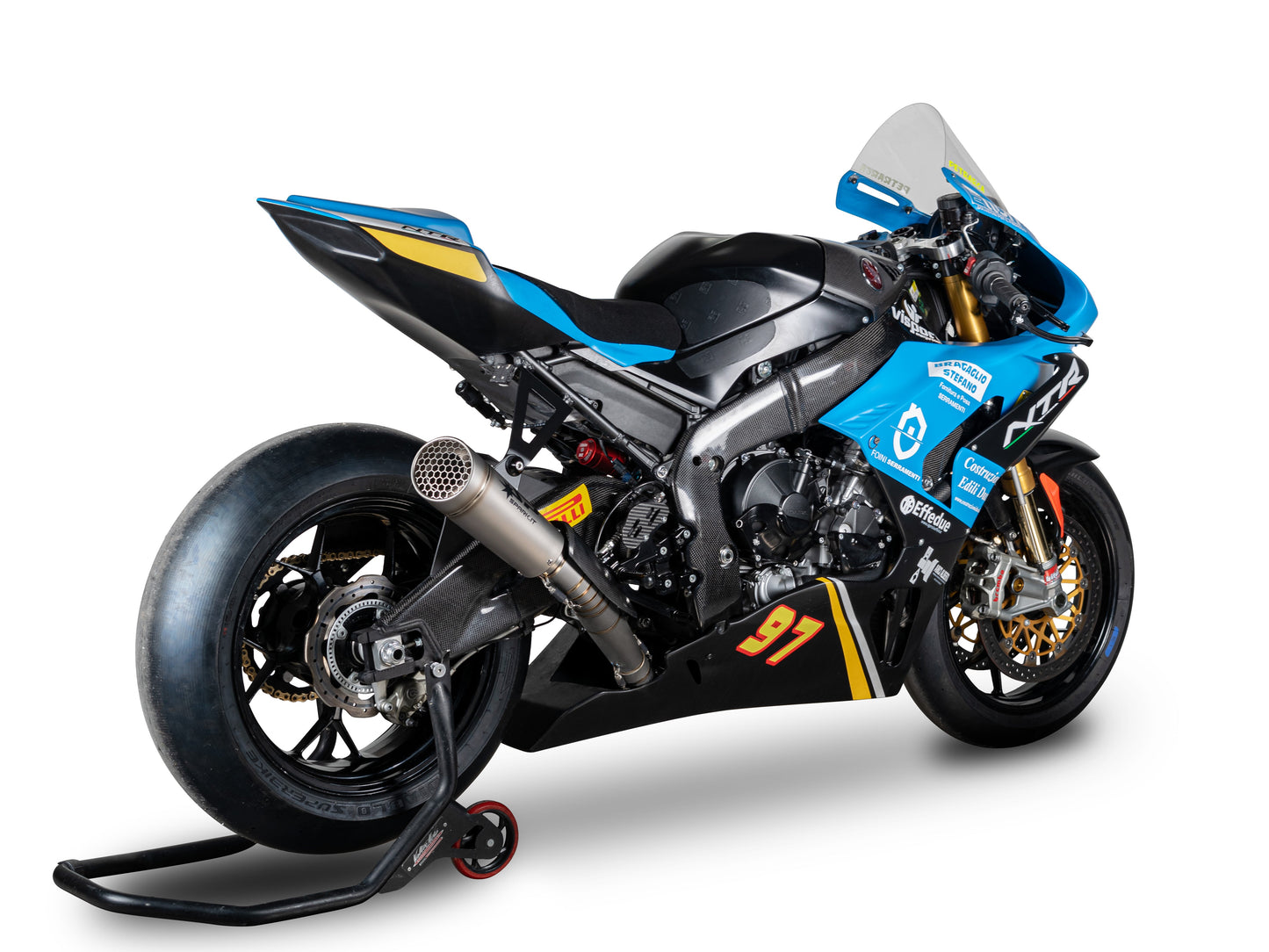 SPARK GHO8836 Honda CBR1000RR-R (2020+) Titanium Full Exhaust System "Grid-O" (racing)