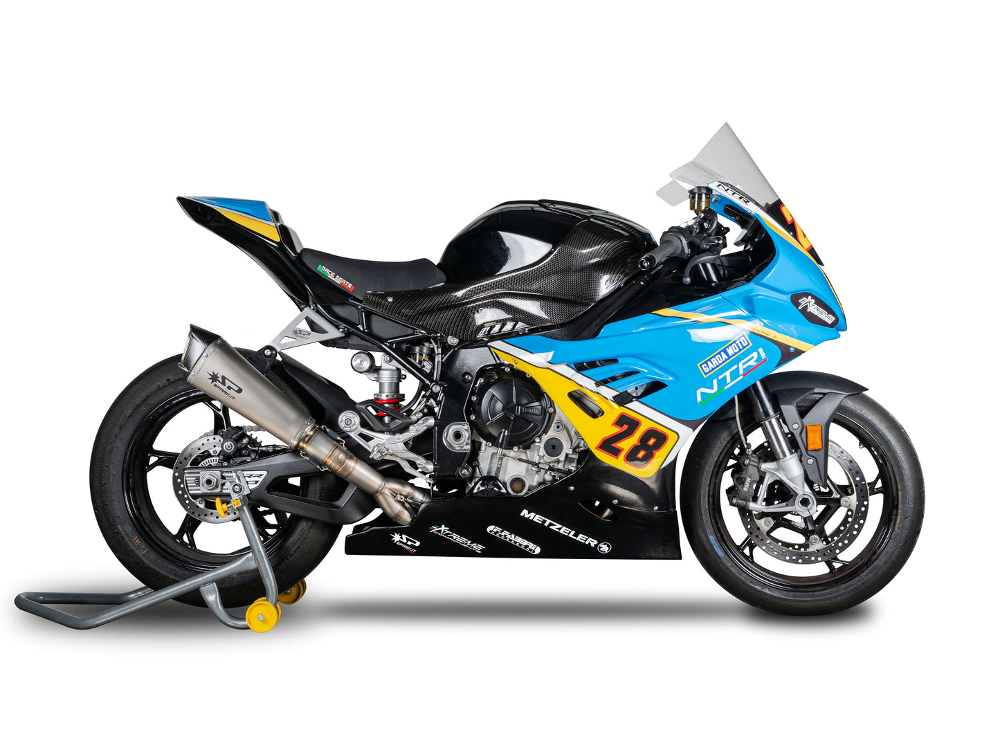 SPARK GBM8821 BMW S1000RR / M1000RR (2019+) Full Titanium Exhaust System "Konix Evo" (racing)