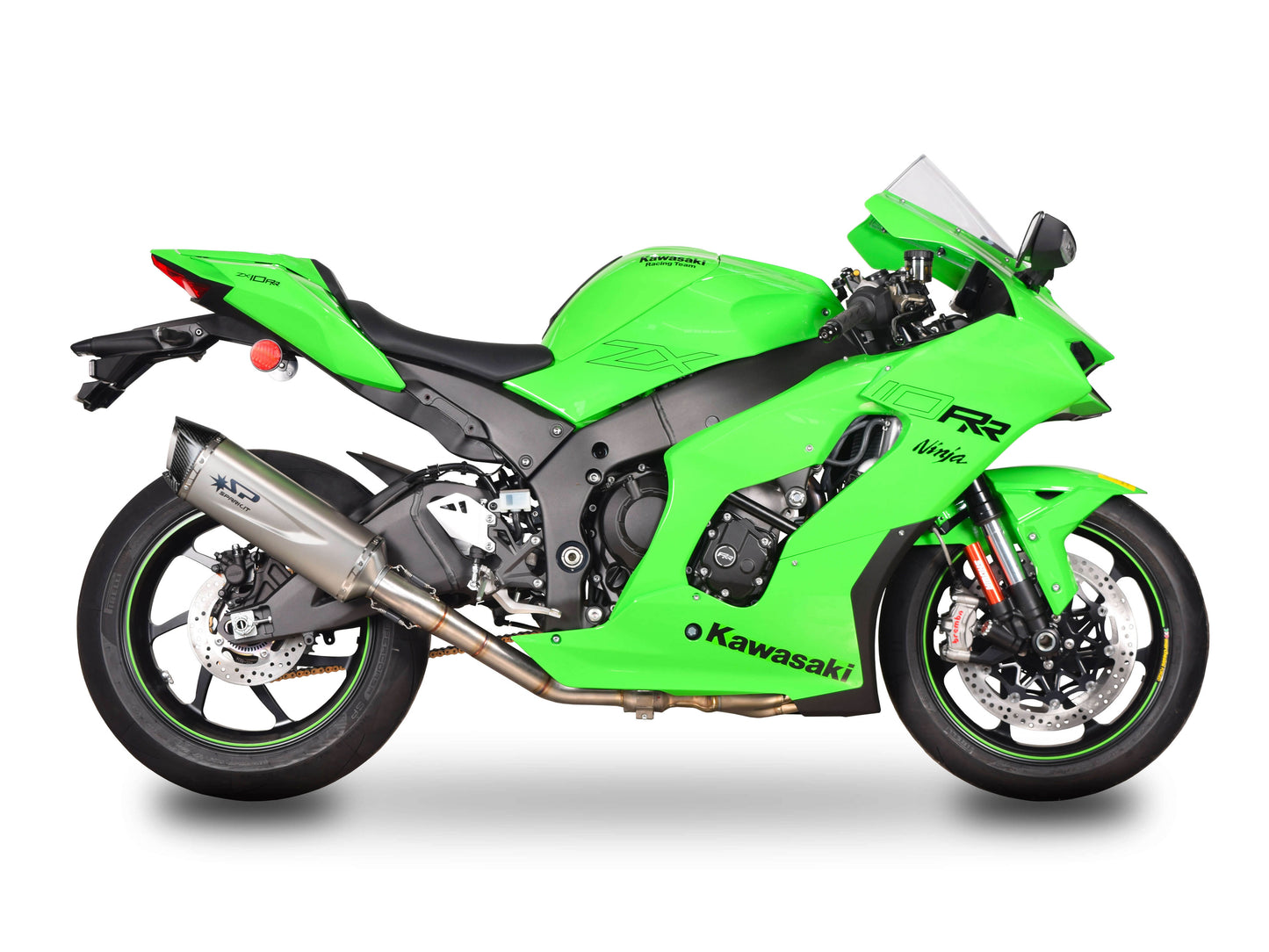 SPARK GKA8844 Kawasaki ZX-10R / ZX10RR (2021+) Titanium Semi-full Exhaust System "Force EVO" (racing)