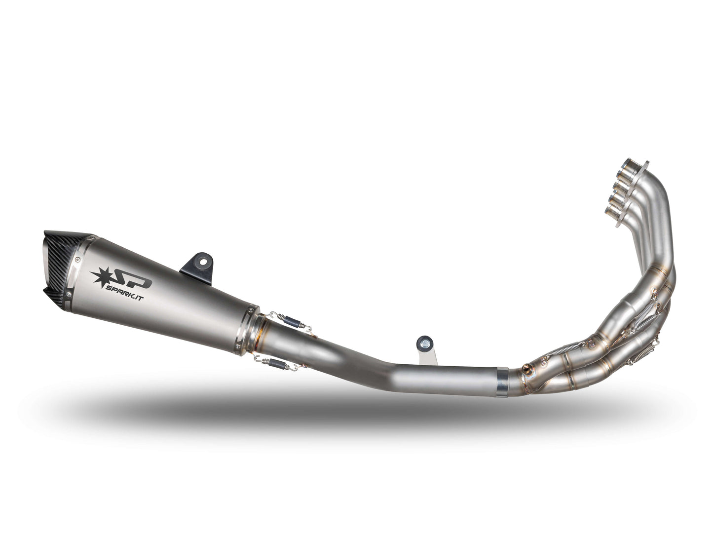 SPARK GHO8839 Honda CB650R / CBR650R (2019+) Titanium Full Exhaust System "Konix Evo" (high mount)