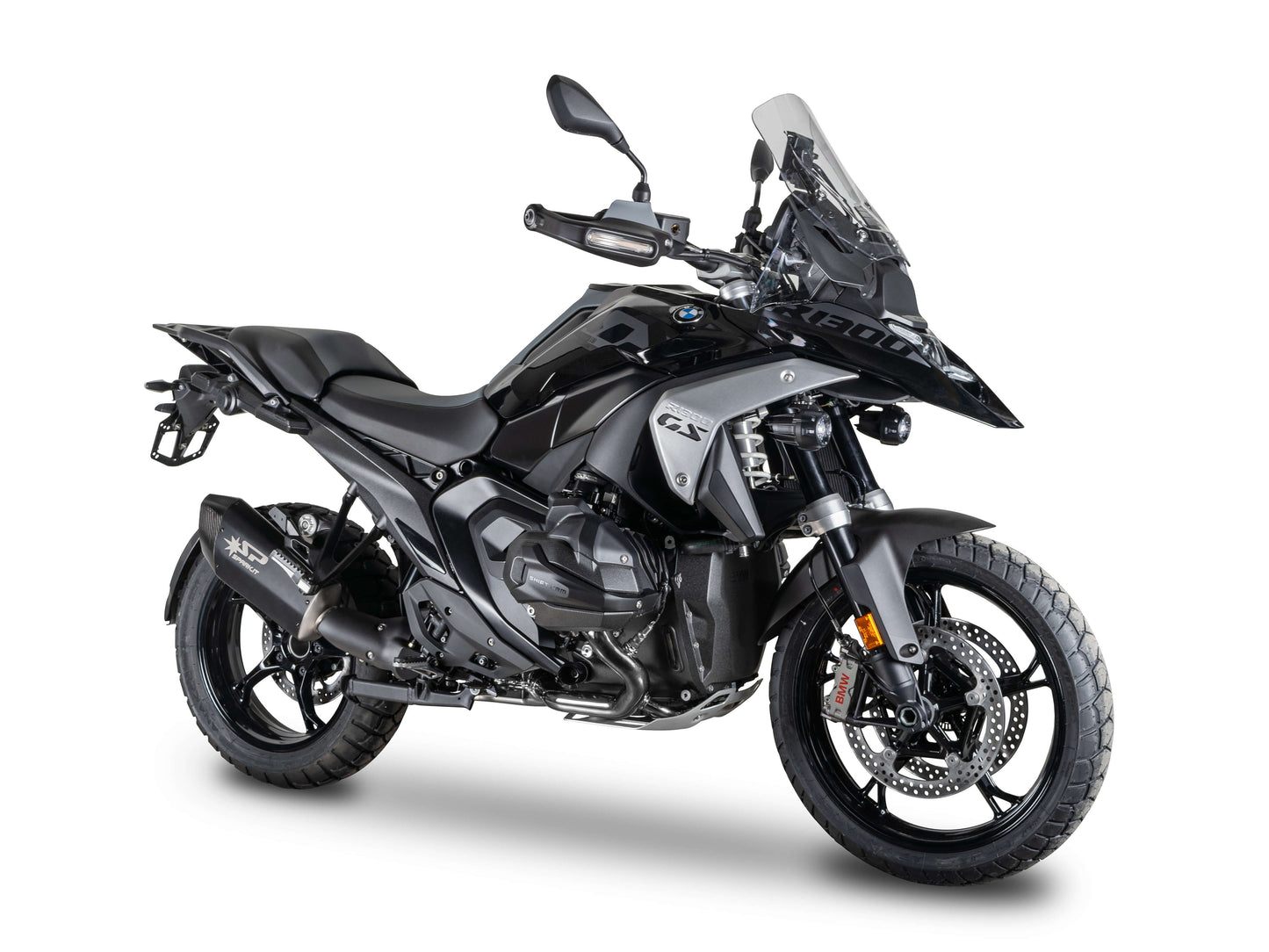 SPARK GBM0609 BMW R1300GS (2024+) Black Series Slip-on Exhaust "Fighter EVO" (EU Homologated)