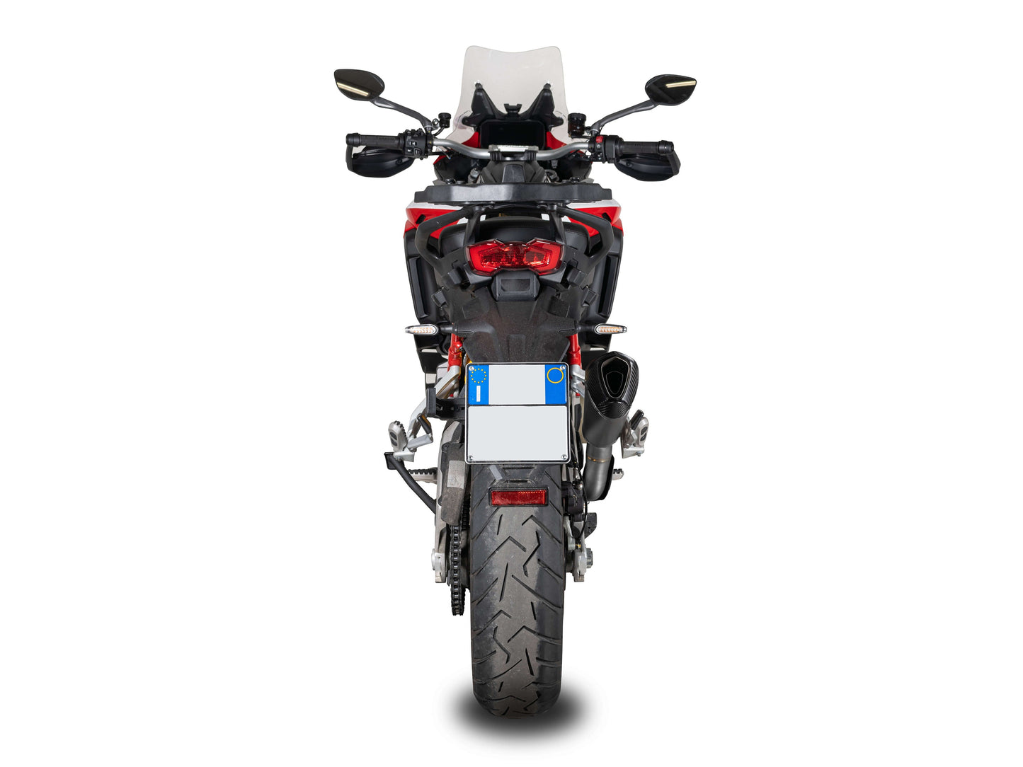 SPARK GDU1605 Ducati Multistrada V4 (2021+) Slip-on Exhaust "Konix EVO" (EU homologated; titanium)