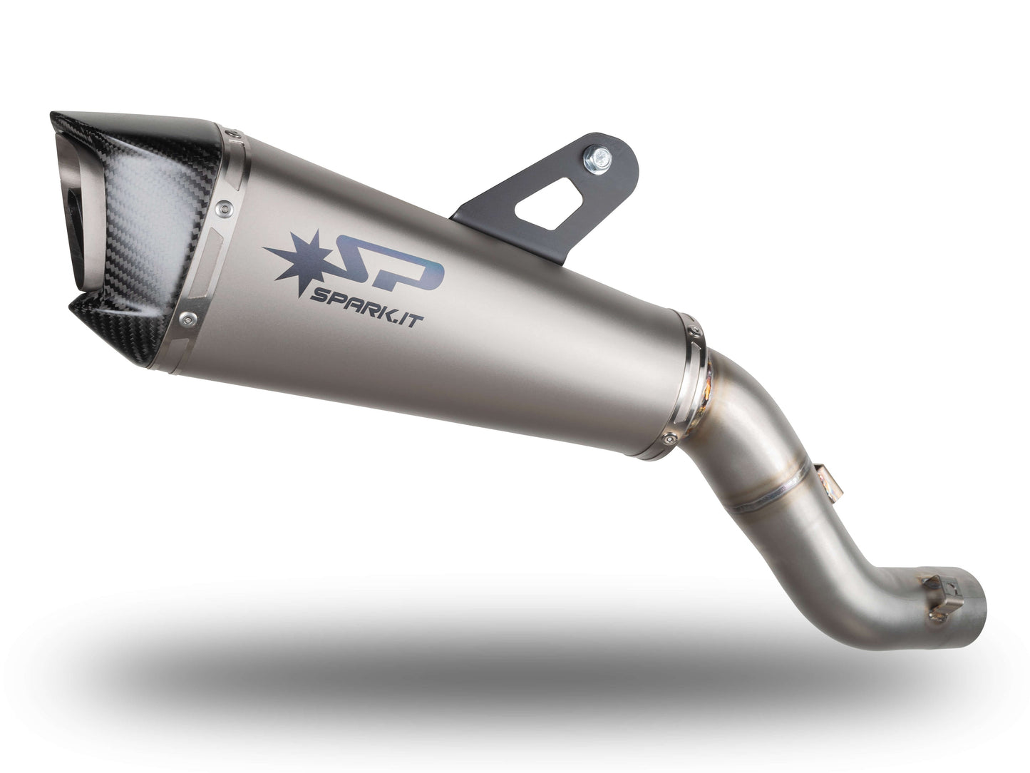 SPARK GDU1605 Ducati Multistrada V4 (2021+) Slip-on Exhaust "Konix EVO" (EU homologated; titanium)