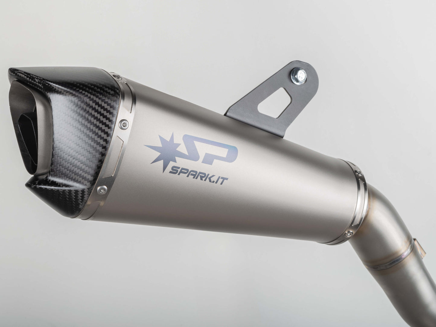 SPARK GDU1605 Ducati Multistrada V4 (2021+) Slip-on Exhaust "Konix EVO" (EU homologated; titanium)