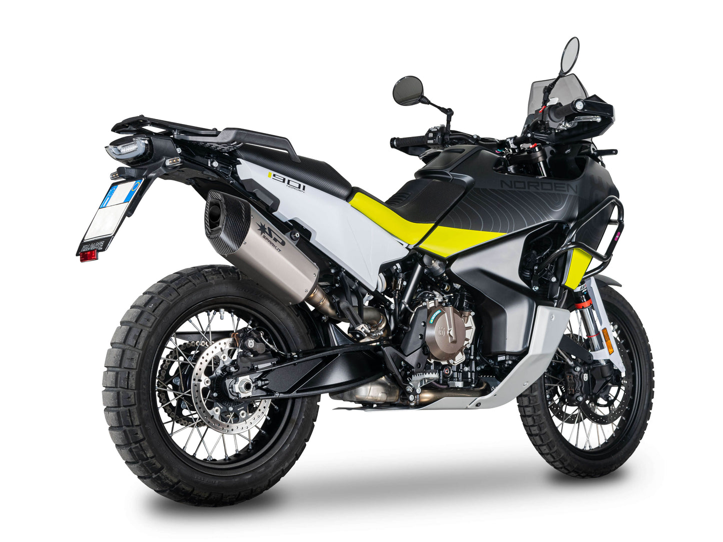 SPARK GHU0601 Husqvarna Norden 901 (2022+) Titanium Full Exhaust System "Fighter EVO" (EU Homologated)