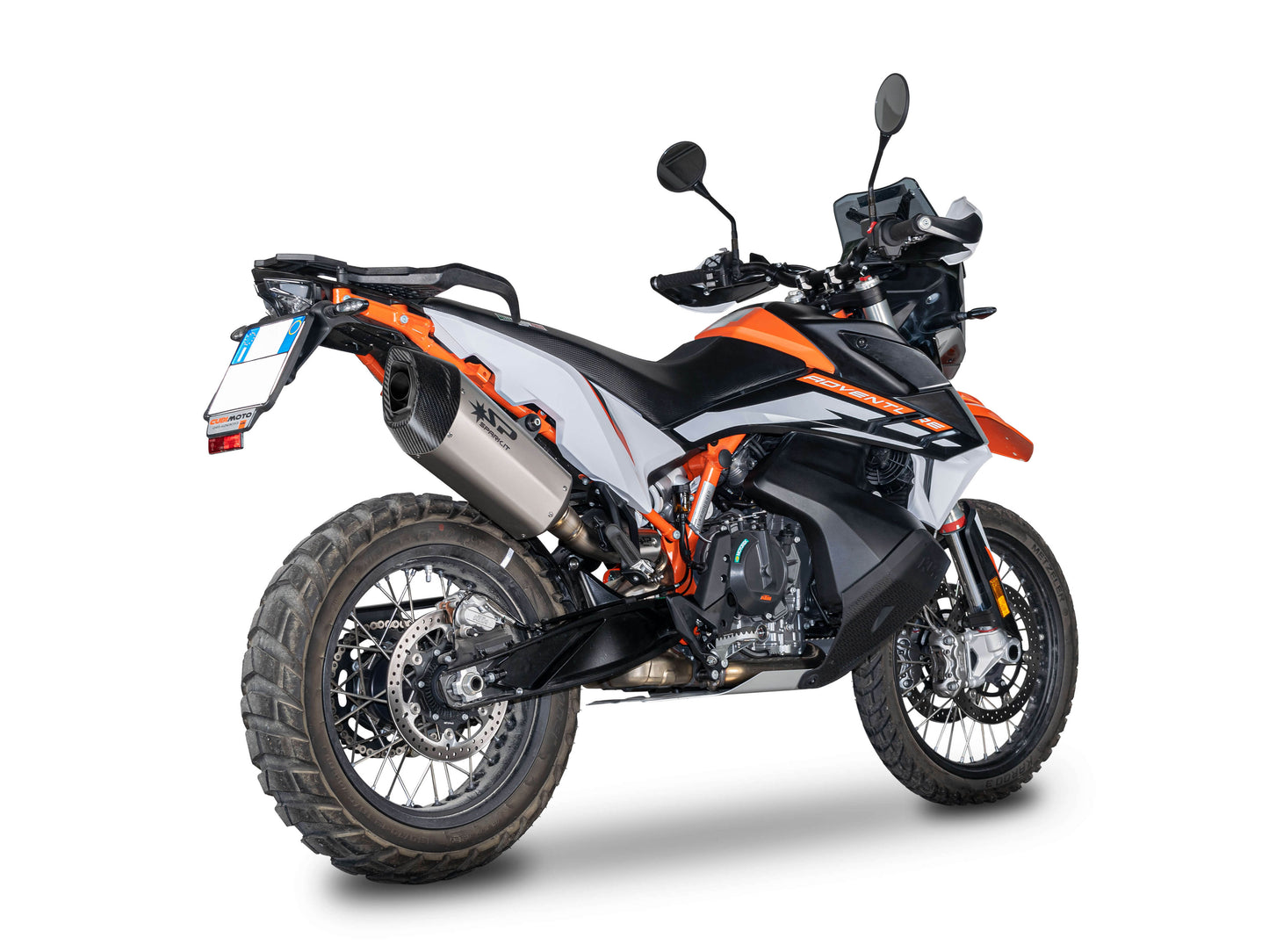 SPARK GHU0601 KTM 790 Adventure / 890 Adventure R (2021+) Titanium Full Exhaust System "Fighter EVO" (EU Homologated)
