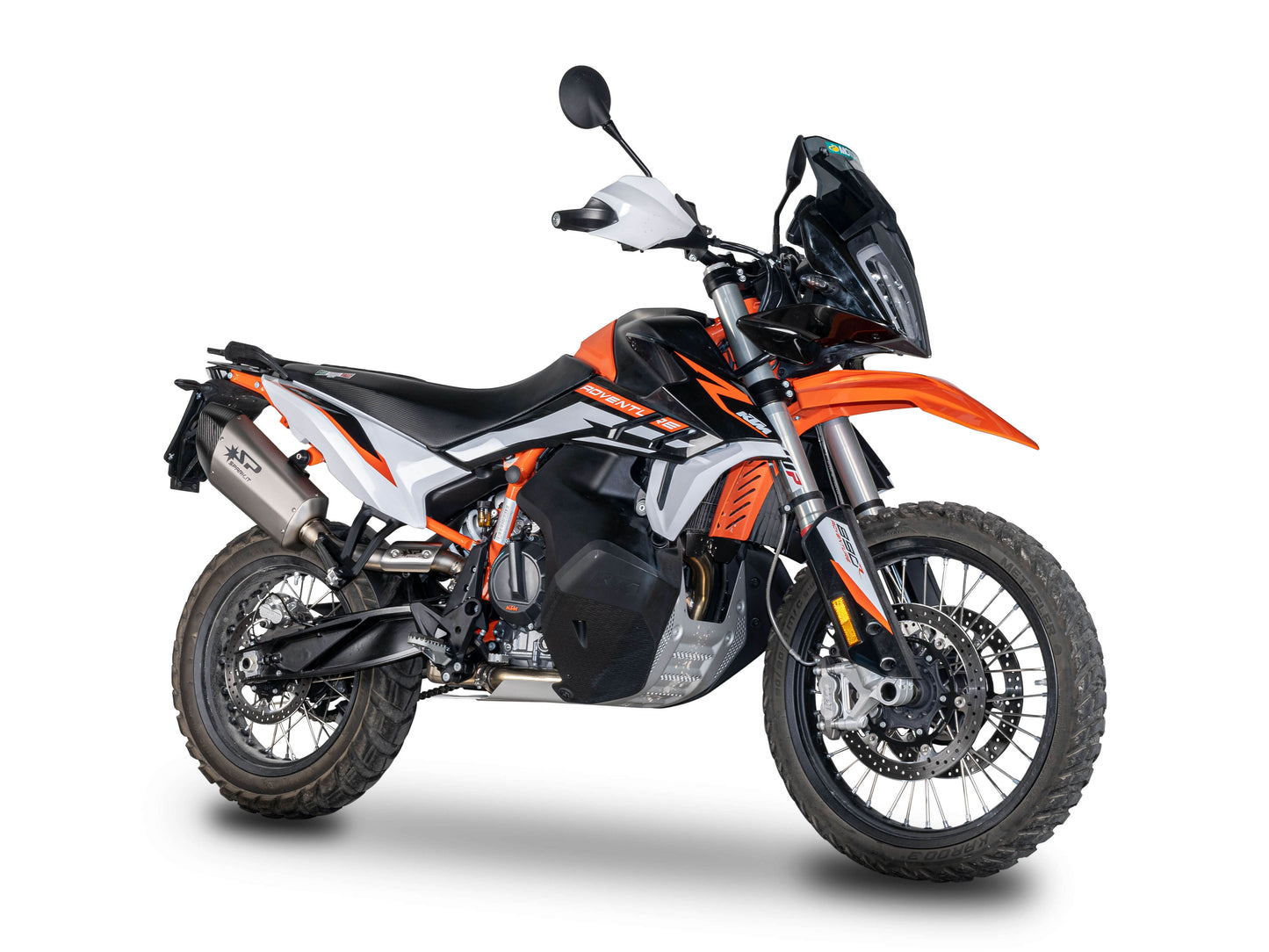 SPARK GHU0601 KTM 790 Adventure / 890 Adventure R (2021+) Titanium Full Exhaust System "Fighter EVO" (EU Homologated)