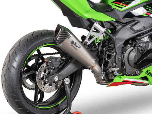 SPARK GKA8850 + SKIT116 Kawasaki ZX-4RR (2024+) Titanium Full Exhaust System "Konix EVO" (racing)