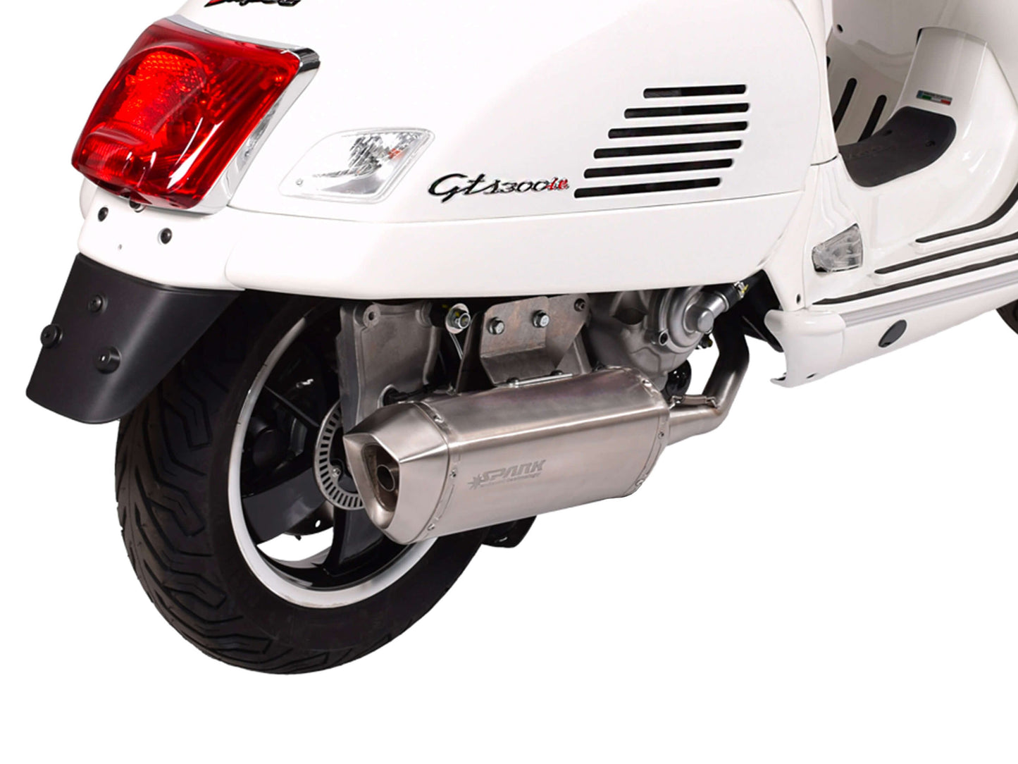 SPARK GPI8802 Vespa GTS 125 / 250 / 300 (05/16) Slip-on Exhaust "Force" (racing)